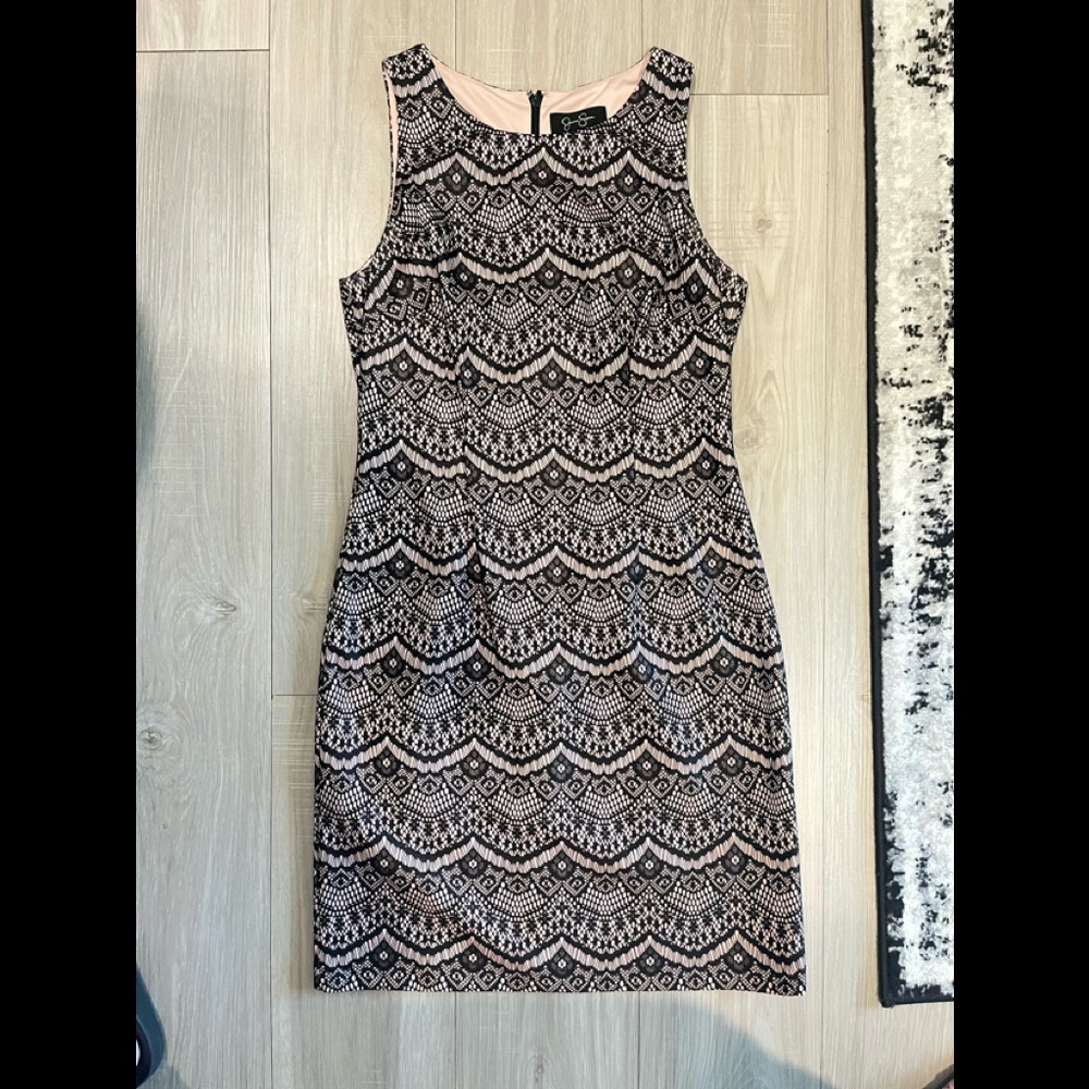 Jessica Simpson Dress - pink and black